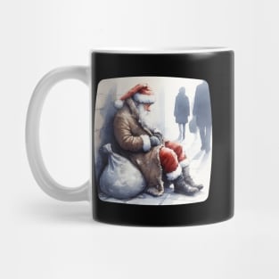 Homeless Santa Mug